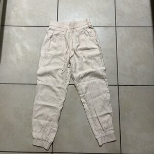 a new day Light Beige Elastic Waist Pull-On Pants